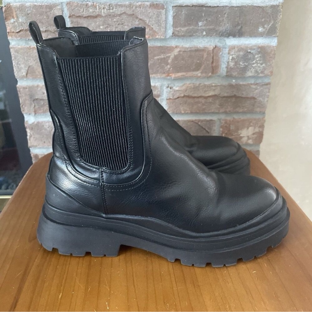 Sincerely Jules Black Combat Boots
